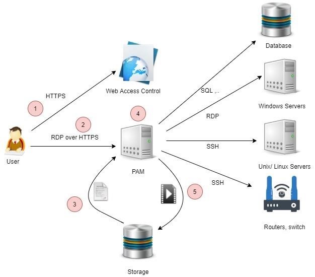 A diagram of a computer networkDescription automatically generated